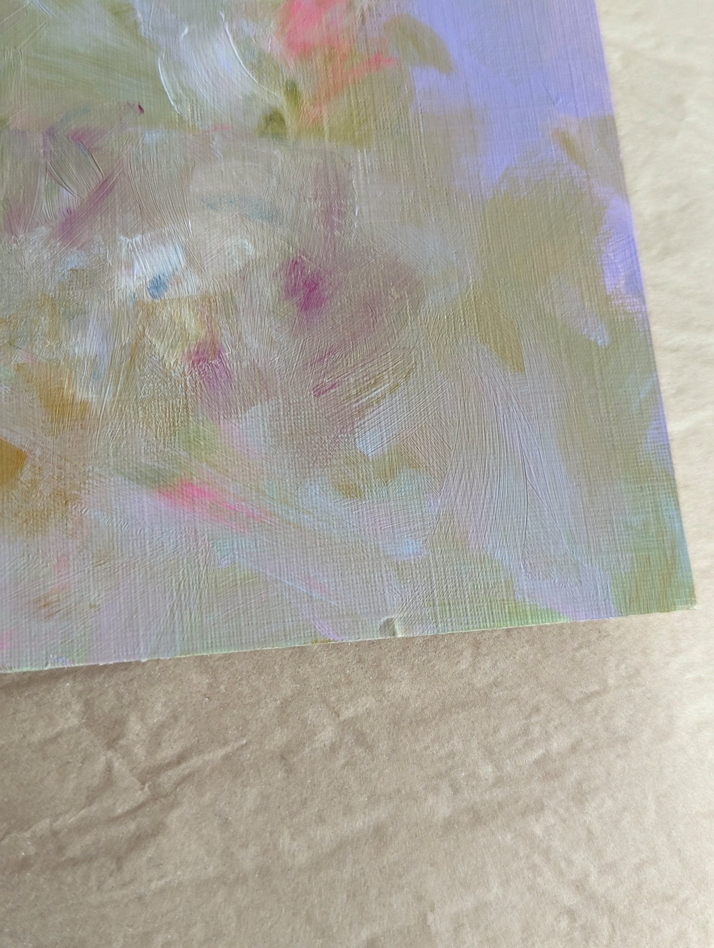 ‘Rose Garden’ Original Acrylic Painting on Paper