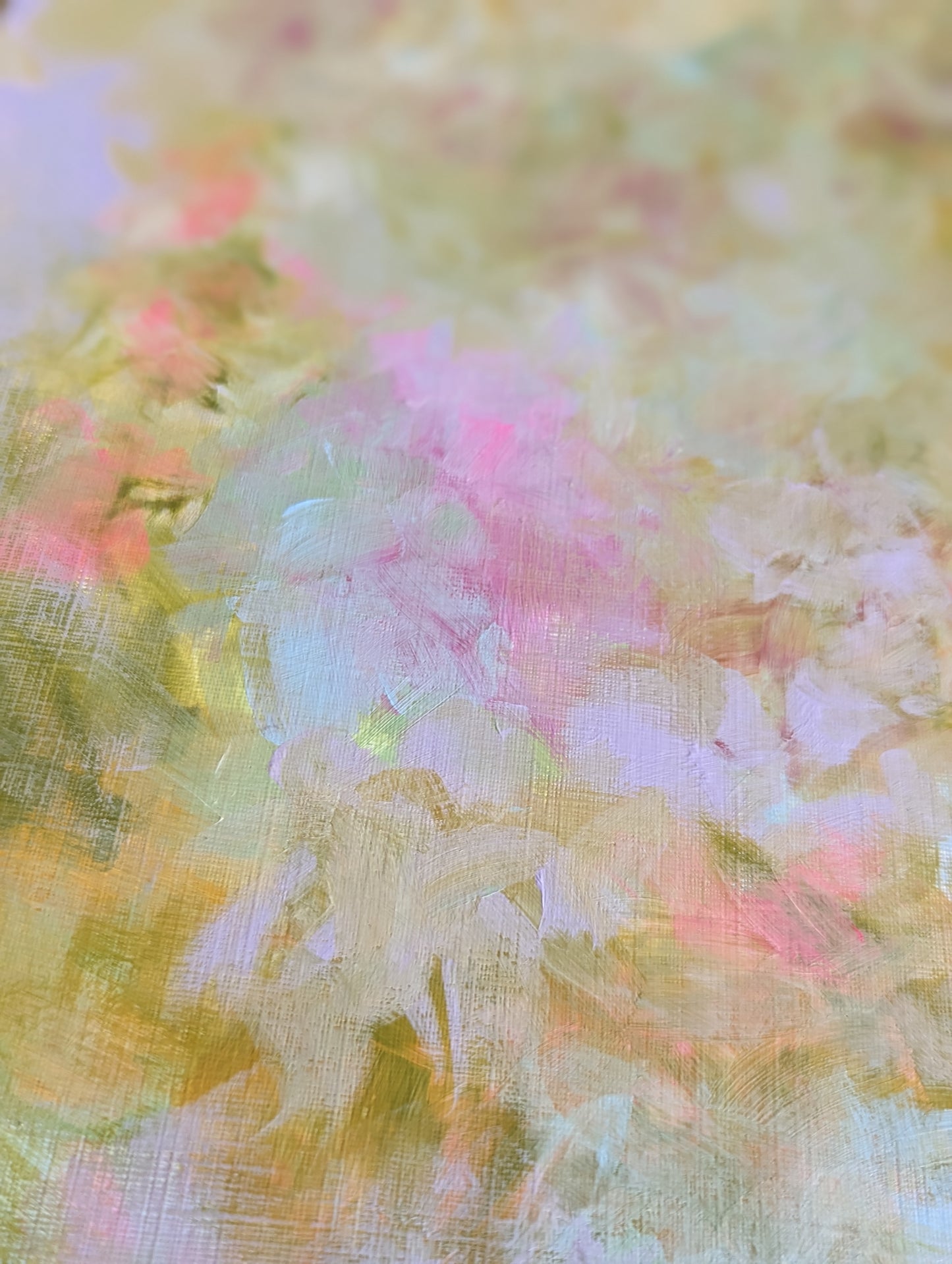 ‘Rose Garden’ Original Acrylic Painting on Paper