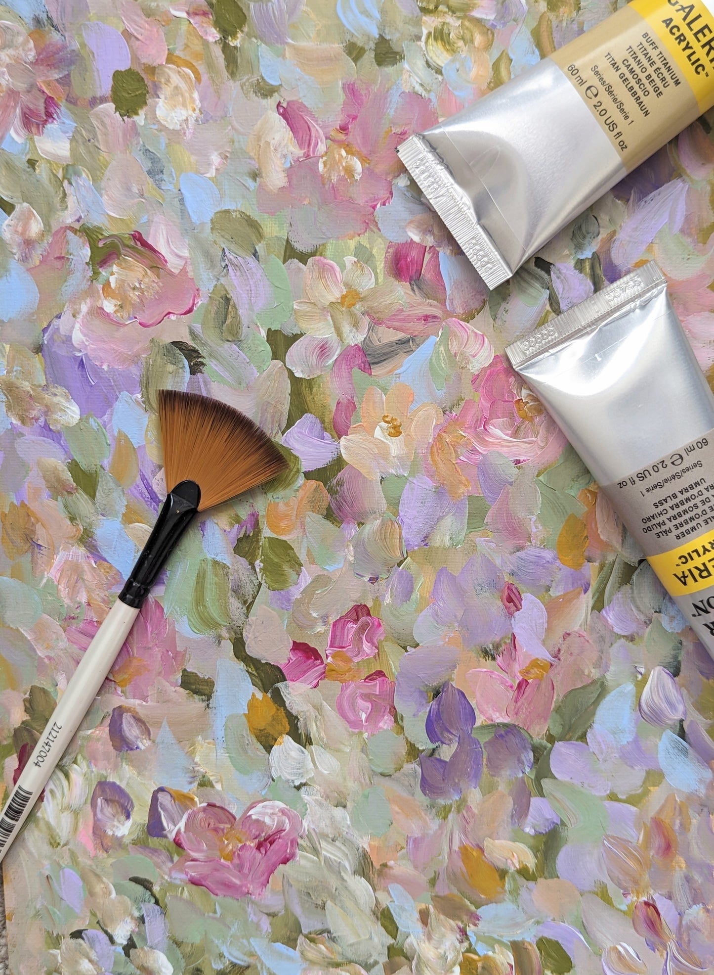 'Floral Blooms' Fine Art Giclee Print