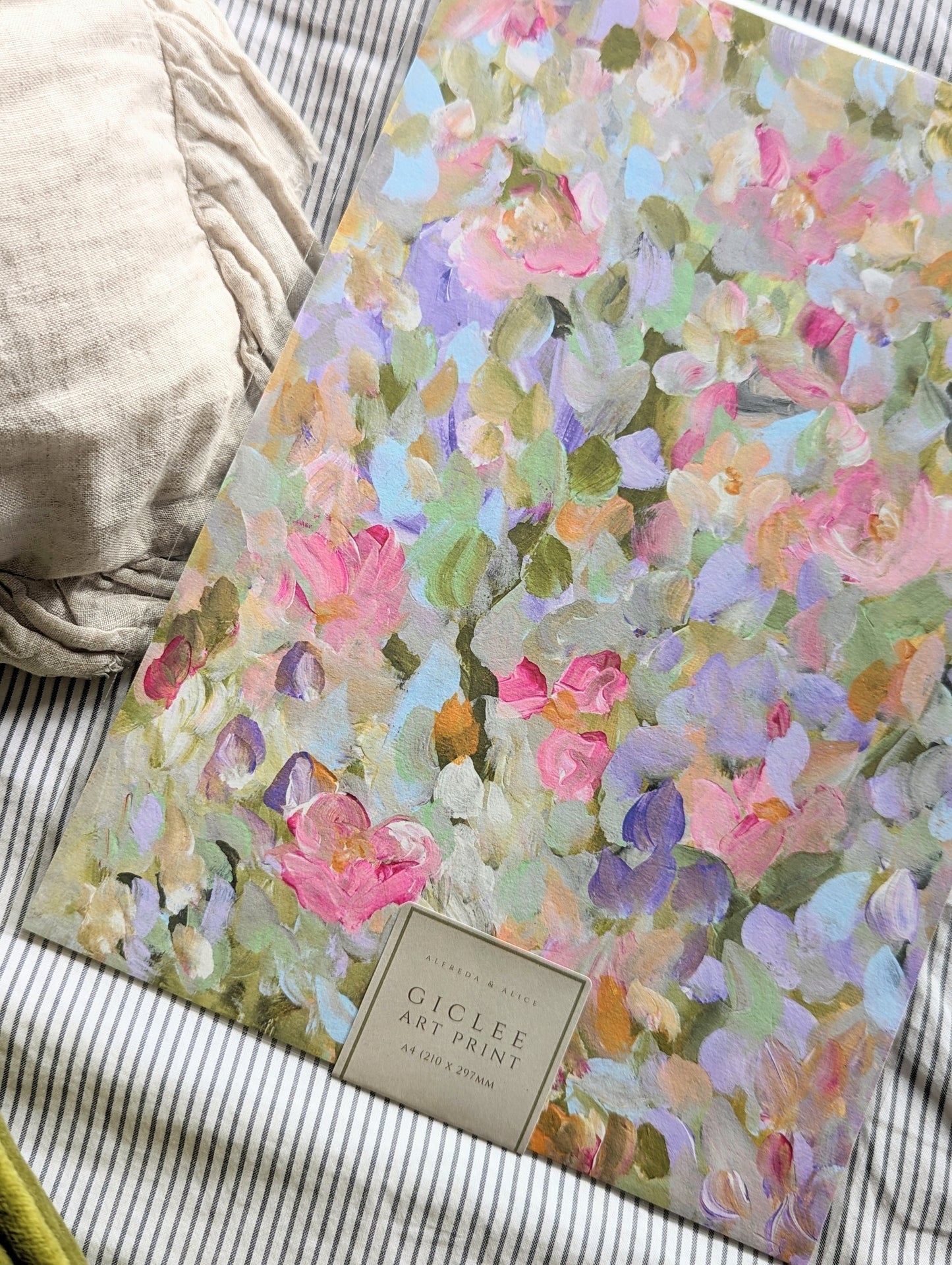 'Floral Blooms' Fine Art Giclee Print